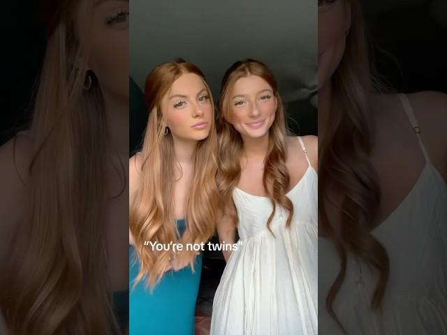 Twin redheads wyd‍️ #ginger #twins #redhead #cristinacarmella #youtubeshorts