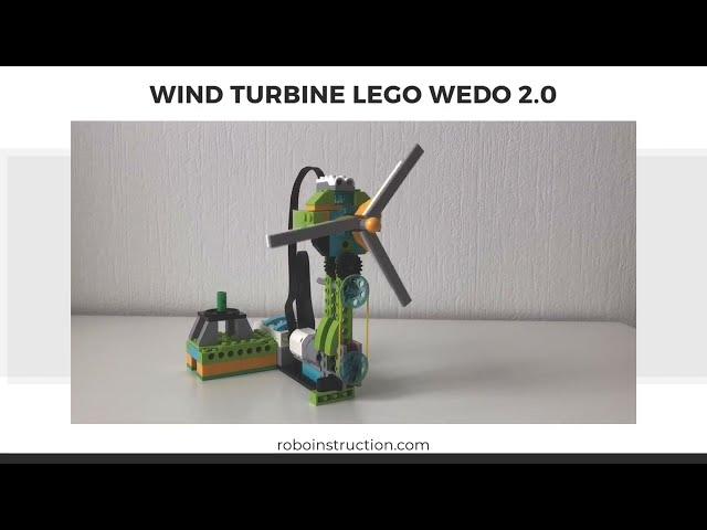 Lego Wedo 2.0 Wind Turbine