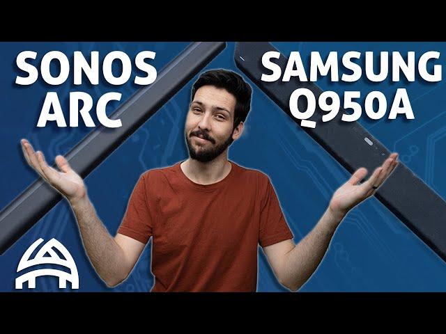 Sonos ARC VS Samsung Q950A. Which Dolby Atmos Soundbar is Better? Sound Test Included!