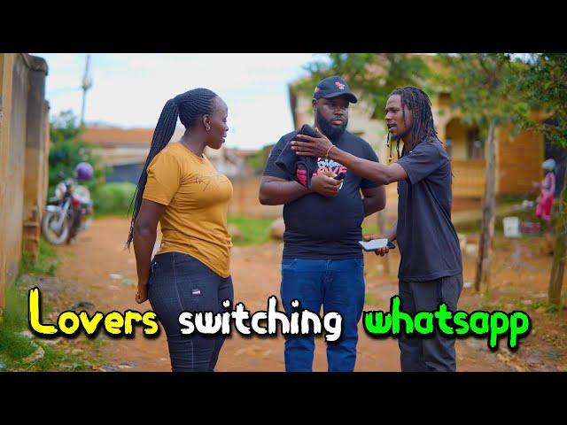 Abagalana okuwanyisa amasimu Episode 4 (lovers swtich phones)