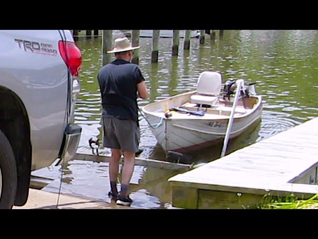 First Ride in my "new" old 14 Foot Aluminum Boat