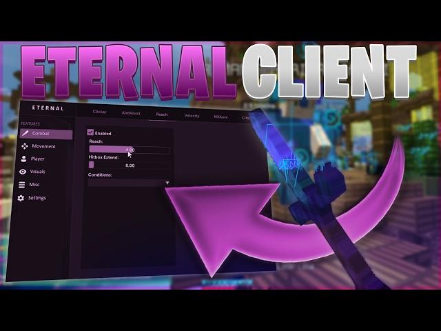 This FREE Hacked Client has Killaura!? - Eternal Client