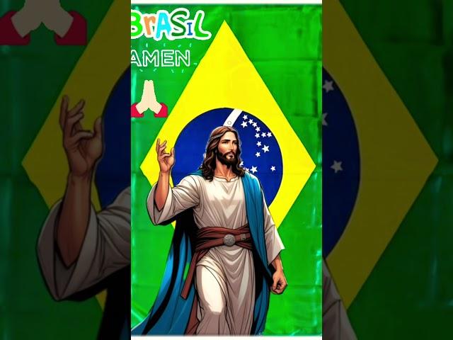 Brasil acima de tudo Deus acima de todos. #jesuscristo #viral