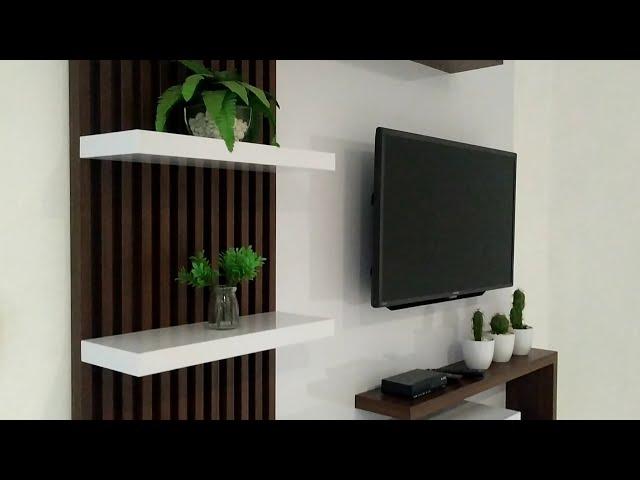 Rak TV Gantung Minimalis/Backdrop TV