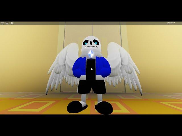 Roblox Beating Phase 1 of Abyss Sans (The Easiest Enemies, Sans')