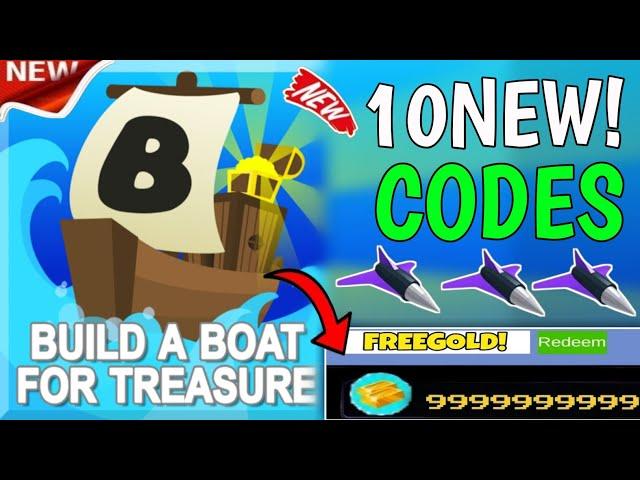  EXCLUSIVE  BUILD A BOAT FOR TREASURE CODES 2025 - BUILD A BOAT FOR TREASURE ROBLOX CODES