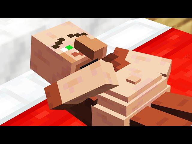 Minecraft mobs if they were still stuck inside