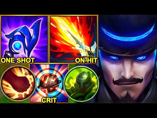 Wild Rift China Twisted Fate - 18KILL ONE SHOT FATE Build Runes - Challenger Rank Gameplay