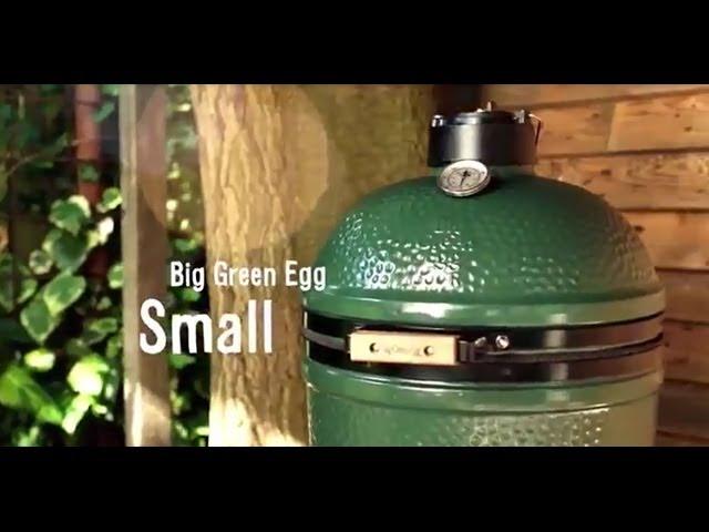 Керамический угольный гриль Big Green Egg - модель Small - www.Grill-Tut.ru