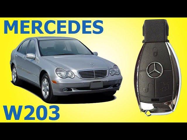 Мерседес w203 изготовление дубликата чип ключа зажигания в Минске Mercedes w203 Key Programming