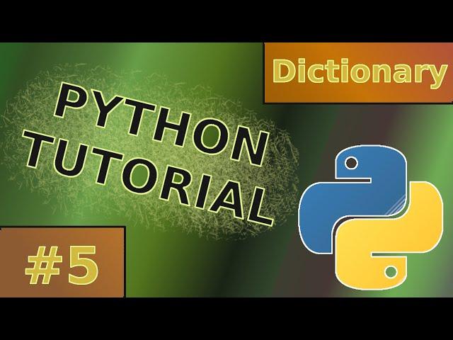 Python Tutorial #5  |  Dictionaries |  Deutsch