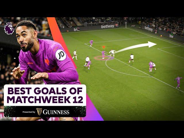 The BEST Goals of Matchweek 12 | FT Cunha, Saka, Jackson and MORE!