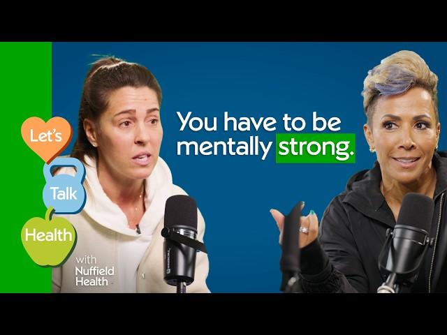 Kelly Holmes and Fara Williams talk about women's health and recovering from injury