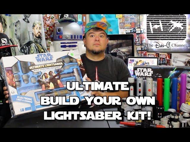 Star Wars Clone Wars Ultimate Build Your Own Lightsaber Kit The Dan-O Channel