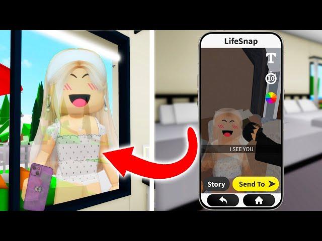 TROLLING IN ROBLOX SNAPCHAT...