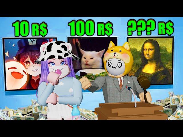 ГОЛОДАЮЩИЕ ХУДОЖНИКИ - ПОКУПАЮ КАРТИНЫ В РОБЛОКСЕ! Roblox Starving Artists