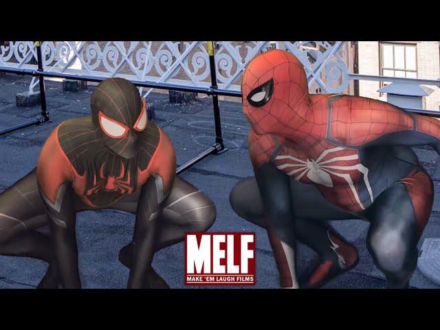 Spider-Man: Peter B. Parker Trains Miles Morales!! Part 2 | PS4 Marvel’s Spiderman Universe!!