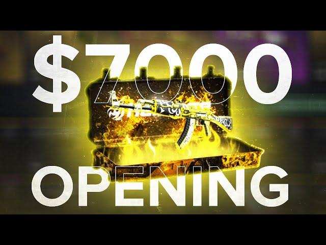 I OPENED $7,000 WORTH OF THE MOST EXPENSIVE CASE.. (HELLCASE CASE OPENING)