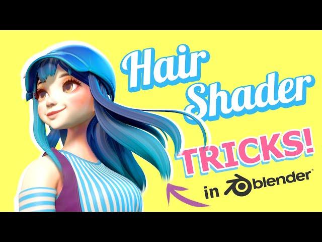 Hair Shader Tricks in Blender!