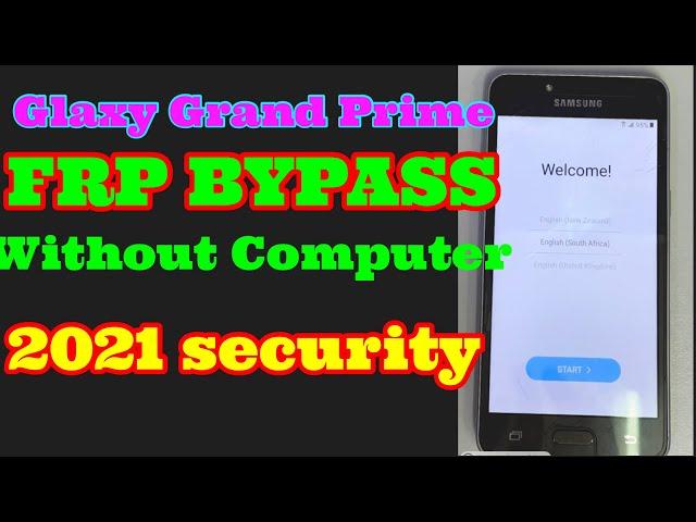 How To Bypass FRP Samsung Grand Prime plus || G532 Google Account Bypass