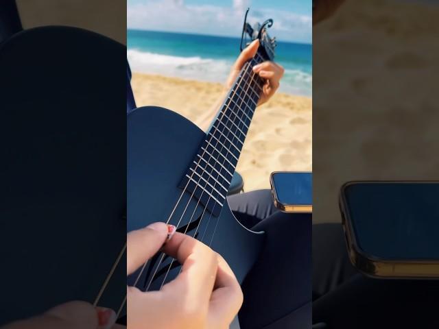 ENYA Nova Go Carbon Fiber Travel Guitar | Dr. Monica Sliwa #enyaguitar #carbonfiber