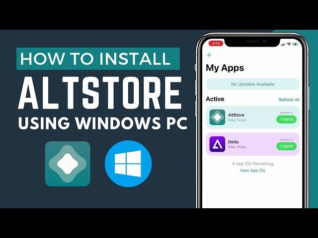 Install AltStore on iPhone/iPad using Windows PC