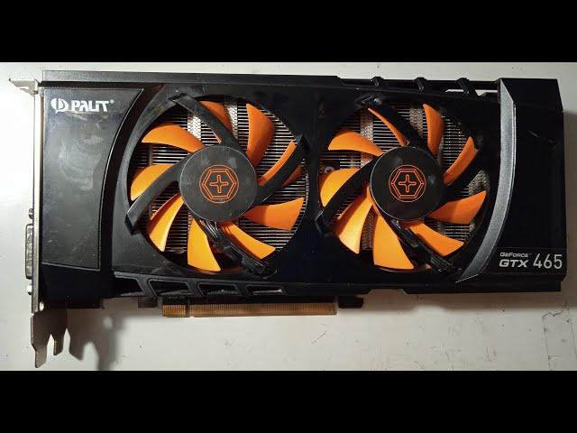 Palit GTX 465 1GB TEST WOT