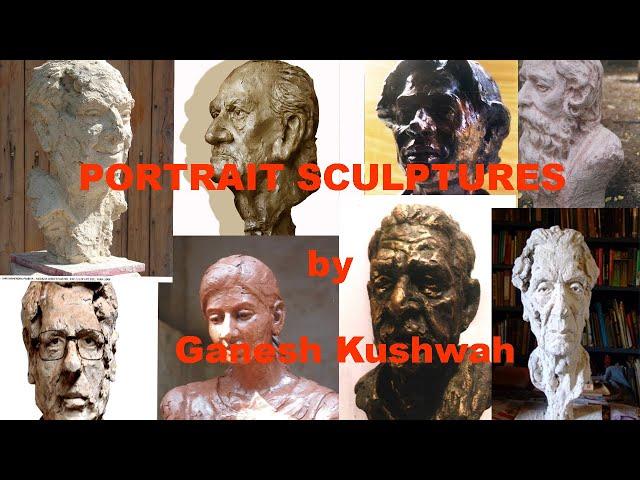 Portrait Sculpture | Live Portrait Sculpture in various mediums | Ganesh Kushwah | Art Instinct