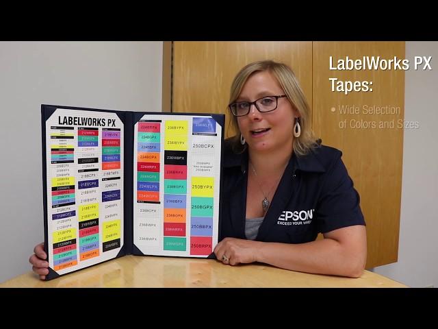 A Look at Epson LabelWorks' Label Materials