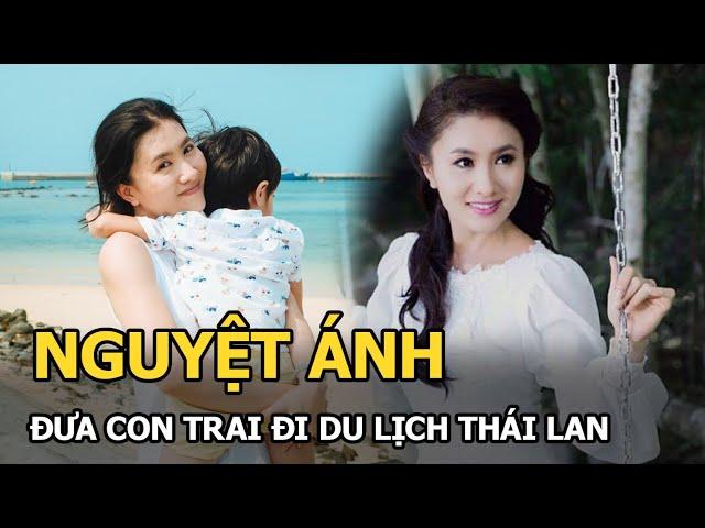 Nguyệt Ánh đưa con trai đi du lịch Thái Lan giữa tin đồn “đường ai nấy đi” với chồng Ấn Độ