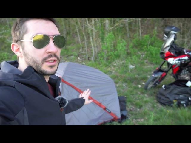 Testing my new camping gear !