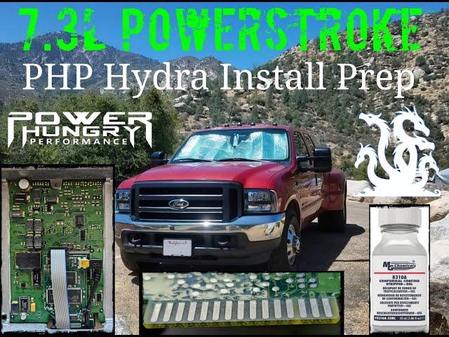 Ford 7.3L Performance Tuner Chip Install Prep - Conformal Coating Removal