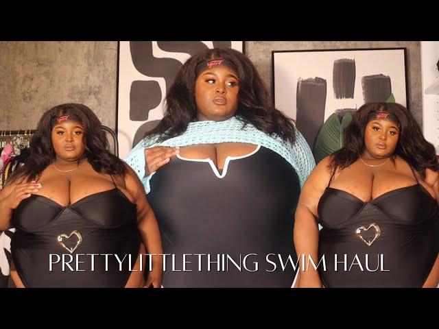 Apple Shaped Swimsuit Mini Haul || Prettylittlething Edition