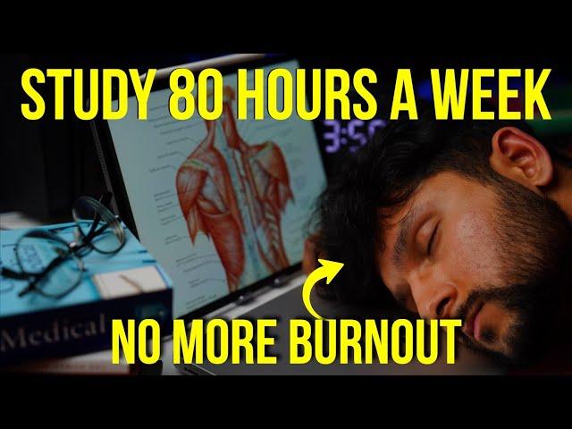 How to Study 5x Faster for Exams Without Burnout (from a Med Student)