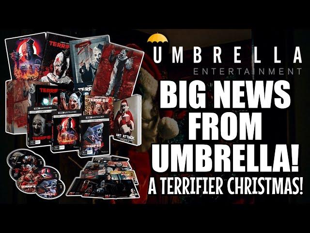 Massive TERRIFIER Boxset Coming From UMBRELLA Entertainment!