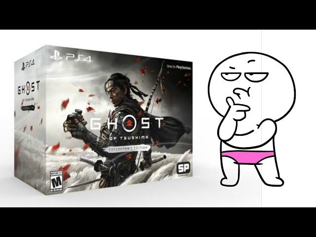 Распаковка КОЛЛЕКЦИОННОГО издания ПРИЗРАК ЦУСИМЫ ( Ghost of Tsushima : Сollector's edition)