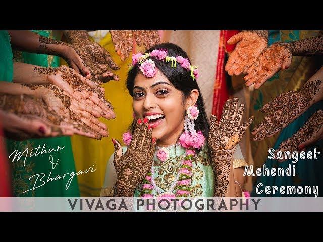 Mithun & Bhargavi - Sangeet Candid Wedding Photographers in Coimbatore - Vivaga