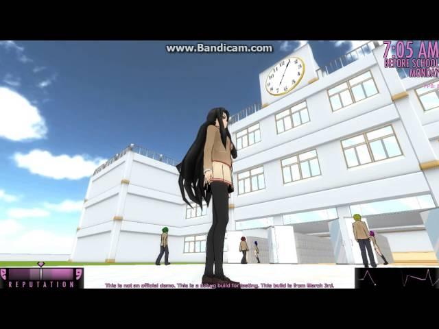 ЧАСТЬ 1.ОБЗОР ИГРЫ Yandere Simulator .