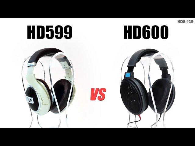 $194 - Sennheiser  HD599 vs  $281 - Sennheiser HD600 / Sound Comparison