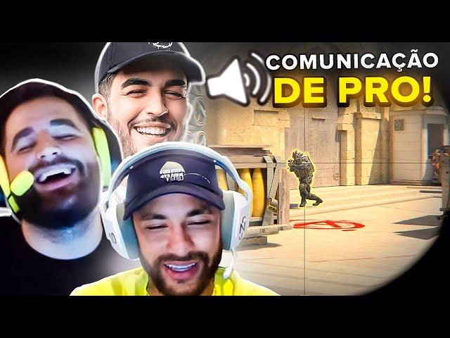 FALLEN, NEYMAR, CHELLO E SKULLZ COMUNICANDO E JOGANDO MUITO!!