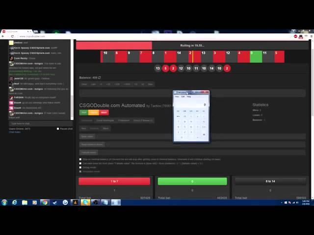 CSGODouble/CSGOpolygon BETTING BOT 2016 FULLY AUTOMATED 85% winrate