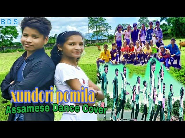 xundori  pomila //vreegu kashyap // Dance Cover by Abhijit Baruah// Pryanka Bhumij