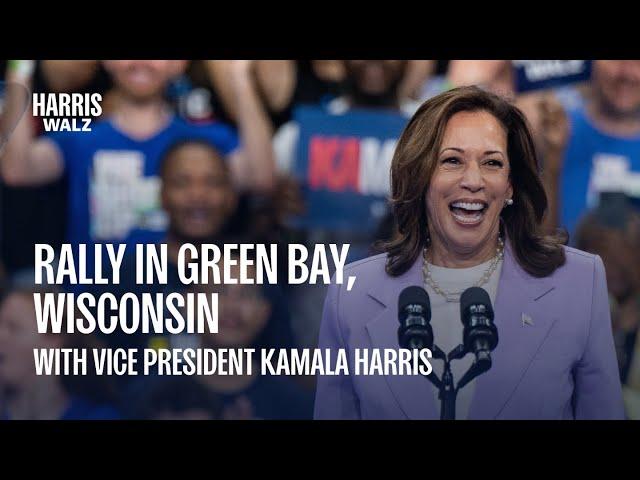 Rally with VP Kamala Harris in Wisconsin | Harris-Walz 2024