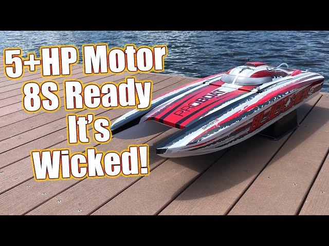 Big Fast RC Boat! Pro Boat Blackjack 42" 8S Brushless Catamaran RTR | RC Driver