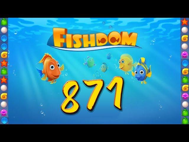 Fishdom: Deep Dive level 871