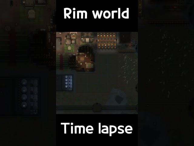 Rim world castle time lapse #shorts