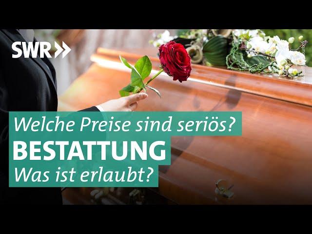 Wie viel kostet eine Beerdigung? - So tricksen Bestatter | Die Tricks... SWR & NDR