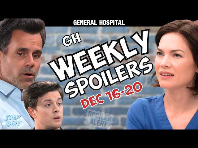 General Hospital Weekly Spoilers Dec 16-20: Drew Slams Michael and Liz Accused Again #gh