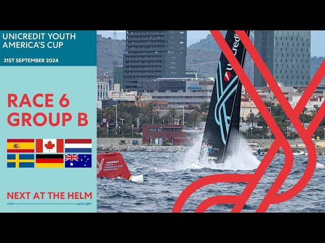 UniCredit Youth America's Cup Day 4 - Group B - Race 6 - Full Replay