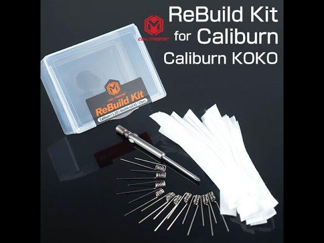 How to rebuild commercial coils (caliburn/uwell) by Coil-Master